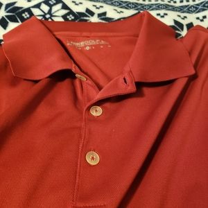 Red Nike Golf Shirt